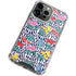 Bouffants and Broken Hearts Bouquets Print iPhone 14 Pro Clear Case